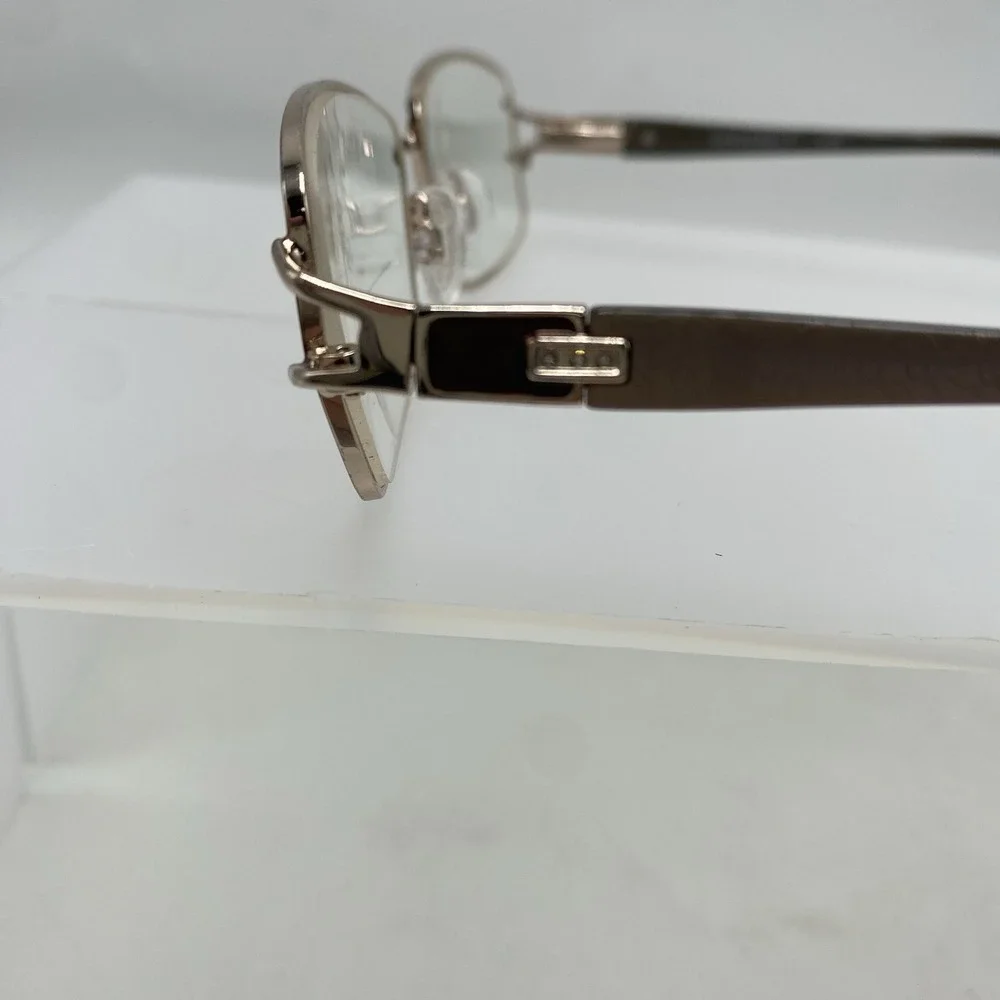 Zyloware Eyeglasses FRAMES ONLY Vanderbilt 104M Full Rim 135 Rose Gold 228